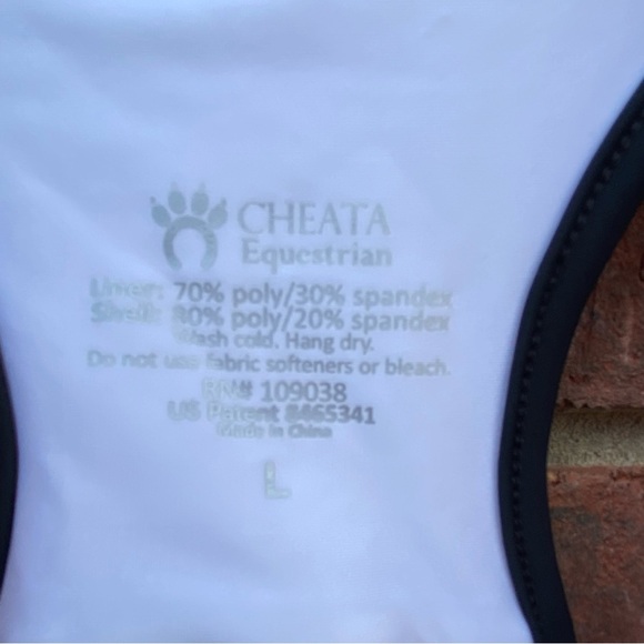 Cheata Equestrian Trotter Compression Tank Size Large NWT - Picture 6 of 14